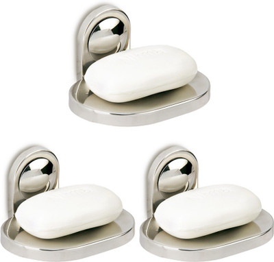 

Doyours 3 Pieces Soap Dish(Steel Glossy)