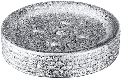 

WENKO Ceramic soap dish Polaris Juwel silver(Silver)