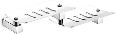 

Dazzle Double Soap Dish Stainless Steel(Steel)