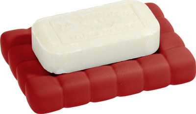 Home Collective - Wenko Soap Dish Cube Red(Red)