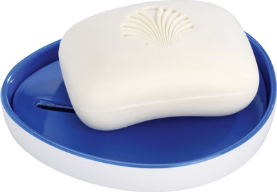 

Home Collective - Wenko Soap Dish Alcamo Blue(Blue, White)