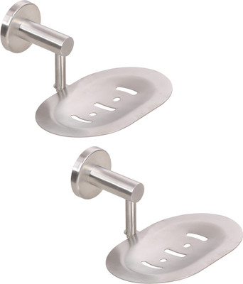 

Doyours 2 Pieces Glossy Soap Dish(Steel)