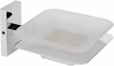 

ZOLON GLASS SOAP DISH(Silver)