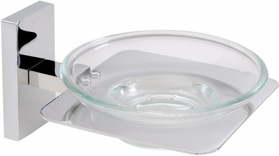 

ZOLON GLASS SOAP DISH(Silver)