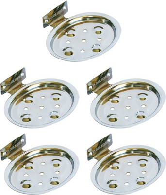 

Doyours Doyours 5pcs Tadellos SS Soap Dish(Steel, Glossy), Glossy;steel