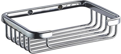 KT Hardware Solutions Square Wired Soap Dish Steel KT Hardware Solutions Soap Dishes