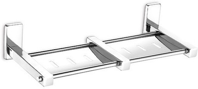 Dazzle Double Soap Dish Stainless Steel(Steel)