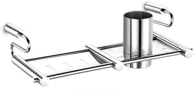 

dazzle Stainless Steel Toothbrush Holder(Wall Mount)
