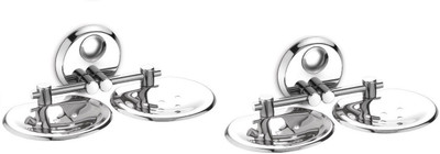 

Dazzle Double Soap Dish (High Quality 304 Grade Stainless )(Steel)