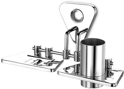 

dazzle Stainless Steel Toothbrush Holder(Wall Mount)