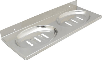 

Taj oval soap dish(Silver)