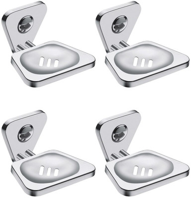 

Leaves Soap Case Pack of 4 Pcs.(Silver)