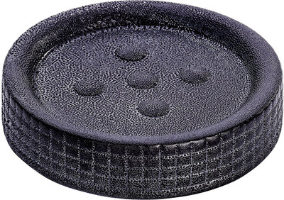 

WENKO Ceramic soap dish Polaris Jet anthracite(Anthracite)