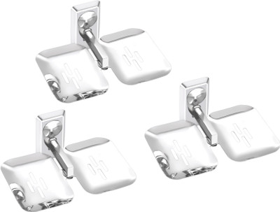 

Osian Set of 3 pieces Stainless steel Double Soap Dish -omni Series(Silver)