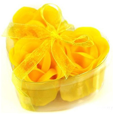 Flipkart - Futaba Heart Shape Romantic Bath Rose petals Yellow(yellow)