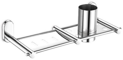 

dazzle Stainless Steel Toothbrush Holder(Wall Mount)