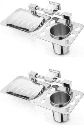

Leaves Bathroom Accessories Set.(Silver)