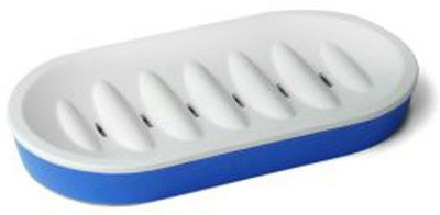 

TATAY Soap Dish White Blue Made in EU(White, Blue)