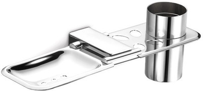 

dazzle Stainless Steel Toothbrush Holder(Wall Mount)