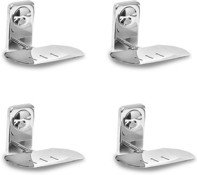

Handy Stainless steel Soap dish pack of 4(steel)