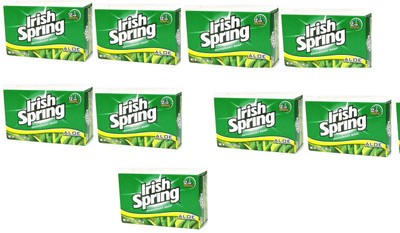 

Irish Spring Aloe Deodorant Soap ( Pack of 9 )(106.3 g, Pack of 9)