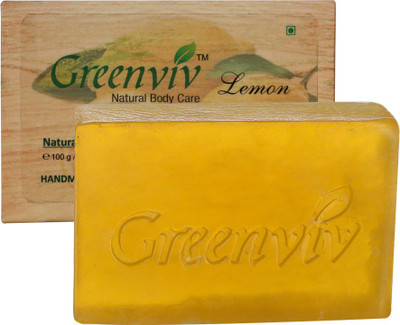 Greenviv Natural Lemon Soap(100 g)