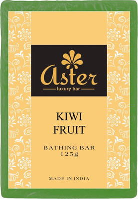 

Aster Luxury Handmade Kiwi Fruit Soap 125g - Pack of 12(1500 g, Pack of 12)