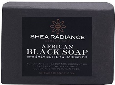

Shea Radiance Black Soap Cleansing Bar Unscented(141.7 g)