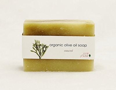 

100% Pure Organic Olive Oil Soap Seaweed(105 ml)