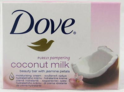 

Dove Purely Pampering Coconut Milk with Beauty Bar Soap (Pack of 12 Bars)(100 g, Pack of 12)