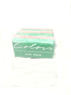 

Color Luxury Fragrnce Soap For Man(300 g, Pack of 3)