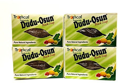

Tropical Naturals Dudu-Osun African Black Soap (100% Pure) Pack of 4(150 g, Pack of 4)