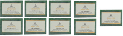 

Khadi Pure Natural Handmade Pure Neem Soap with essential Oil(1125 g, Pack of 9)