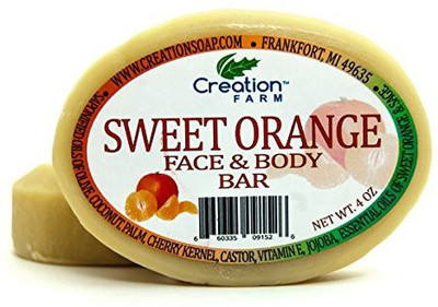

Creation Farm Sweet Orange Moisturizing 100% Pure Botanical Soap(113.36 g, Pack of 2)
