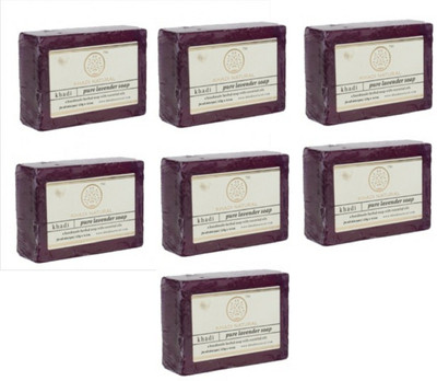 KHADI NATURAL Lavender Soap(7 x 125 g)