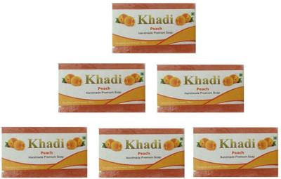 

Khadi Shivalik Peach Soap(750 g, Pack of 6)