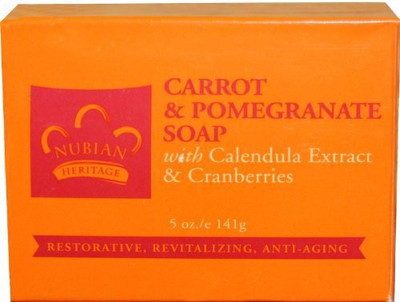 

Nubian Heritage - Bar Soap Carrot & Pomegranate(141 g)