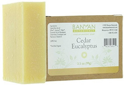 

Banyan Botanicals Cedar Eucalyptus Soap - Invigorating Scents(99 g)