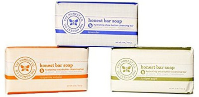 

The Honest Company Bar Soaps - Variety Pack of 3(30 g, Pack of 3)