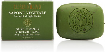 Flipkart - Erbario Toscano Organic Tuscan Olive Soap with Olive Leaves(140 g)