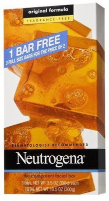 

Neutrogena Transparent Soap Bar 3 Pack(100 g, Pack of 3)