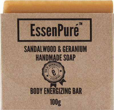 

EssenPure Sandalwood & Geranium Handmade Soap(100 g)