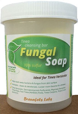 

Fungal Soap - Tinea Versicolor Tinea Corporis Foot Tinea (Athletes Foot) Tinea Cruris (Jock Itch)(140 g)