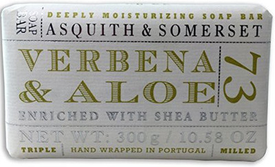 Asquith & Somerset Verbena And Aloe Soap Baret Of Two(300 g, Pack of 2)