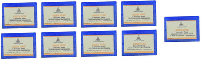 Khadi Pure Natural Handmade Pure Lavender Soap with essential Oil(1125 g, Pack of 9) available at flipkart for Rs.575