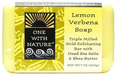 

One With Nature Dead Sea Mineral Soap Lemon Sage (Pack of 6)(200 g)