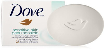 

Dove Sensitive Skin Unscented Bar Soaps(120 ml, Pack of 12)