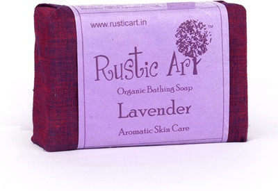 

Rustic Art Organic Lavendar Soap(100 g)