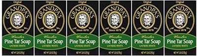 

Grandpa's Pine Tar Soap Bar (6 Pack)(97.5 ml)