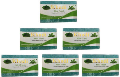 

Khadi Shivalik Mint Fresh Soap(750 g, Pack of 6)